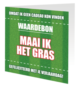 Wishingcard lawn mowing