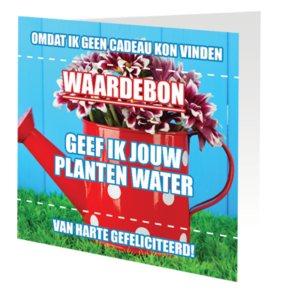 Wshingcard Watering plants