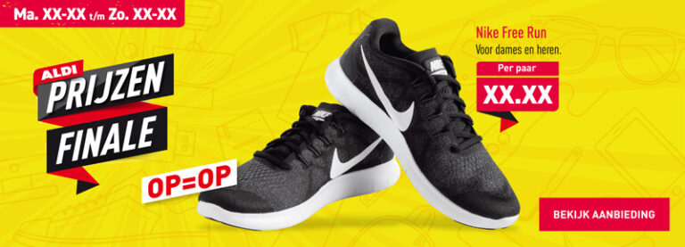 Weekendbanner schoenen