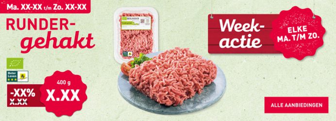 Weekbanner gehakt